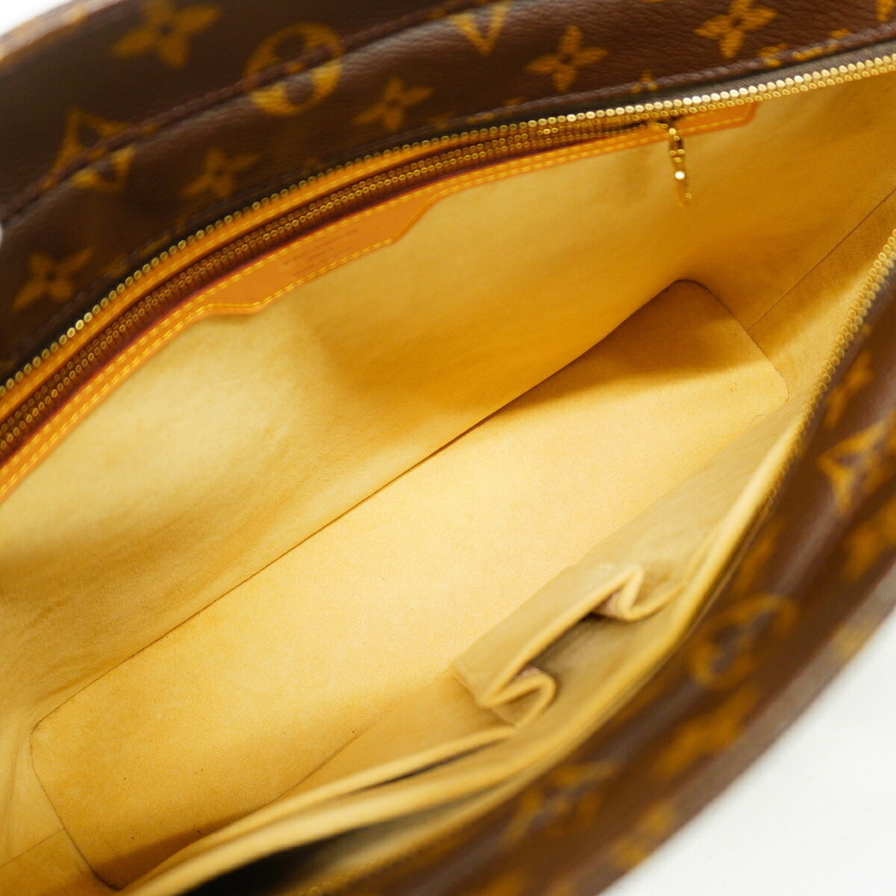 LOUIS VUITTON Authentic Brown Monogram Tote Bag - Picture 4 of 11